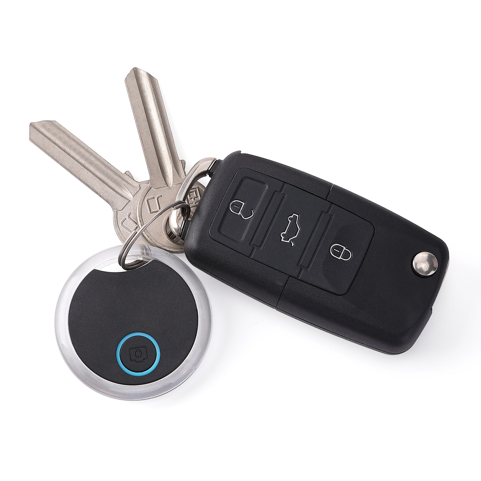 Cross-border source Bluetooth positioning and tracking two-way finder, crystal key Finder S8 circular Bluetooth anti-loss device Application Scenario