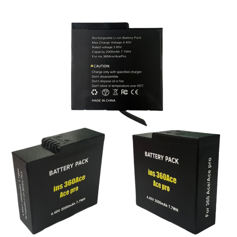 Compatible with Insta360 AcePro2/Ace action camera batteries and Insta360 ACE Pro batteries Item Picture