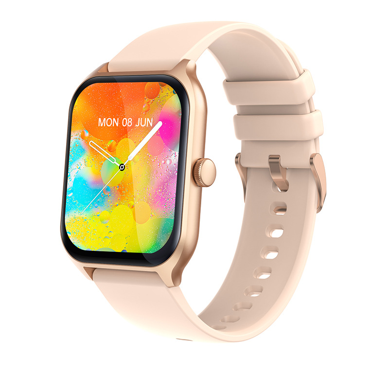 Cross-border foreign trade P58 smartwatch Heart rate, Bluetooth call voice assistant, step-counting smart bracelet, sports watch full figure
