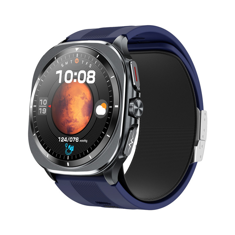 Cross-border TK65 smartwatch air pump type ECG blood pressure health sports watch Bluetooth call NFC voice broadcast Item Picture