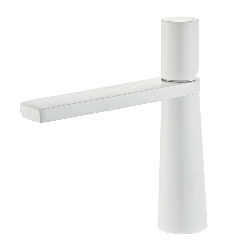 Wholesale of all-copper bathroom faucets, household bathroom washbasins, washbasins, and countertop splash faucets Item Picture
