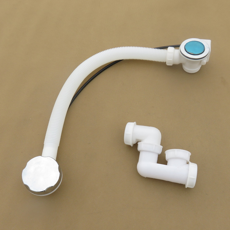 Plastic bathtub drain pipe, bathtub drainage pipe, bathtub drain pipe full figure