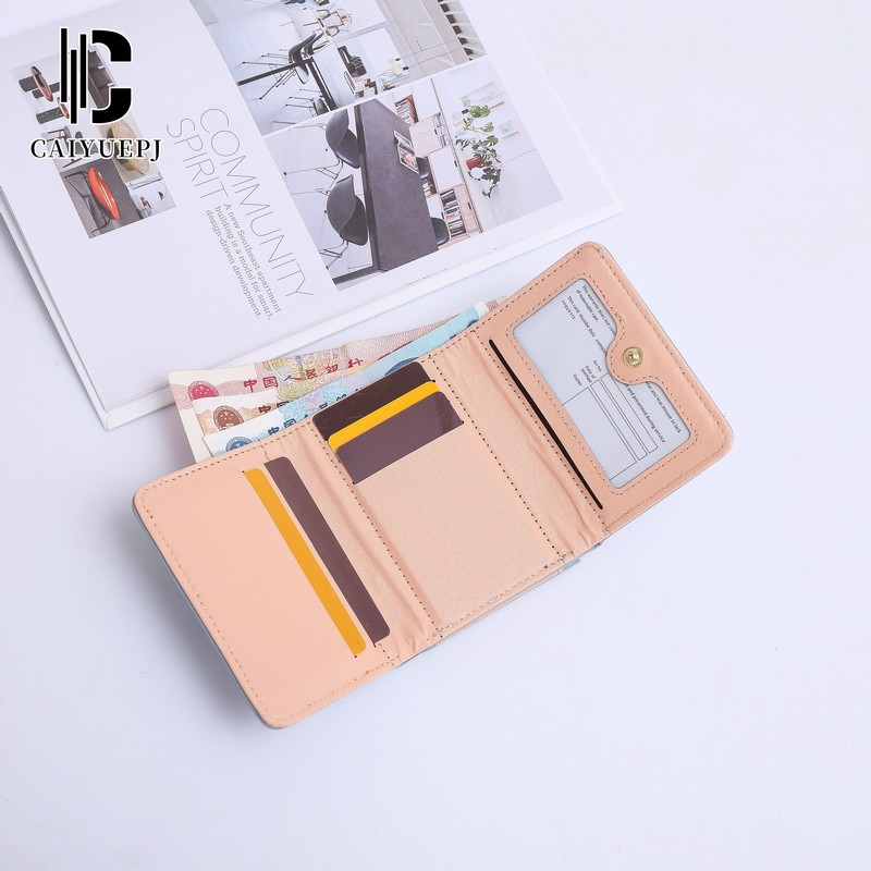 New style of women's short solid-color card wallet, 2024 print simple cross-border coin purse source manufacturer Application Scenario