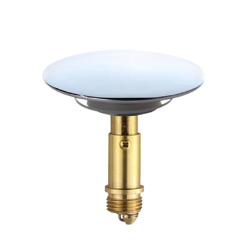 All-copper drain large round surface bouncing core all-copper drain small round surface bouncing core drain flip plate accessories Item Picture