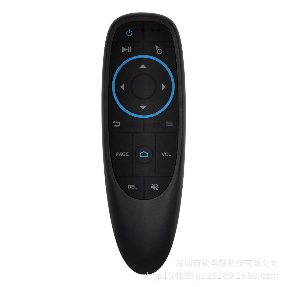The G10S Pro wireless flying squirrel USB2.4G remote control supports intelligent voice and LED backlit gyroscope Item Picture