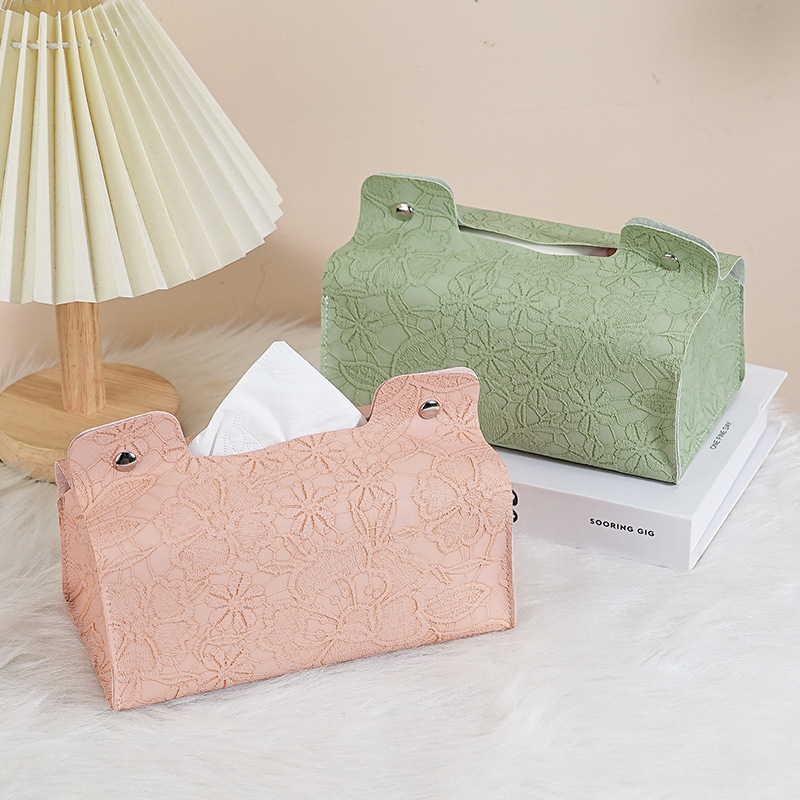 High-end tissue box, ins home living room table, creative napkin and tissue box, cross-border gift full figure