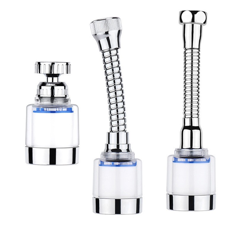 Kitchen faucet filter, household tap water purifier, universal rotating extension anti-splash head, pressurized foaming device Specification drawing