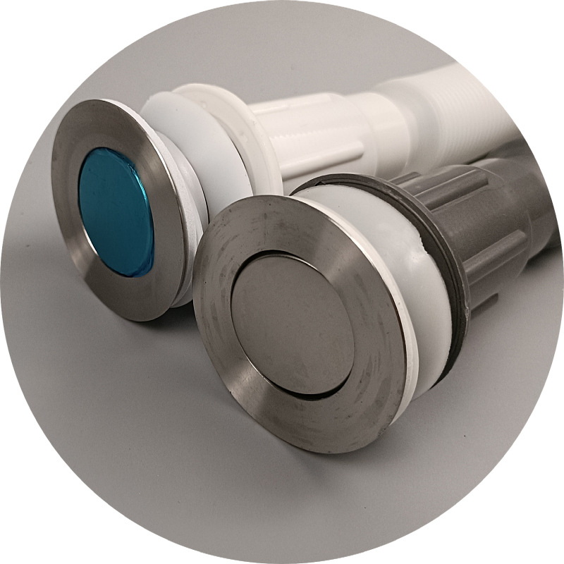 The source washbasin, plastic drain pipe, anti-odor washbasin, stainless steel telescopic drainage pipe, modern and simple Item Picture
