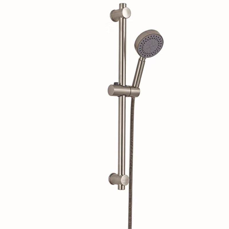 304 stainless steel precision cast brushed bright shower head lifting rod, bathroom shower head bracket, adjustable lifting rod Application Scenario