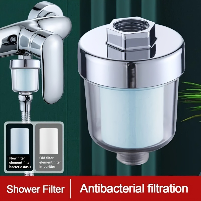 Shower head filter, shower PP cotton filter core, water purifier, household chlorine purification, shower water heater, pre-installation accessories full figure