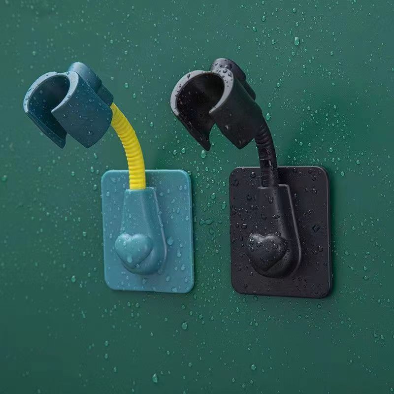 Non-drilling showerhead bracket, seamless bathroom, rotating showerhead fixator regulator base adjustment Application Scenario