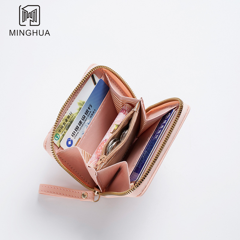 Wholesale of coin purges, women's card cases, key cases, small cases, coin cases, zipper mini short wallets, cross-border zipper cases Application Scenario