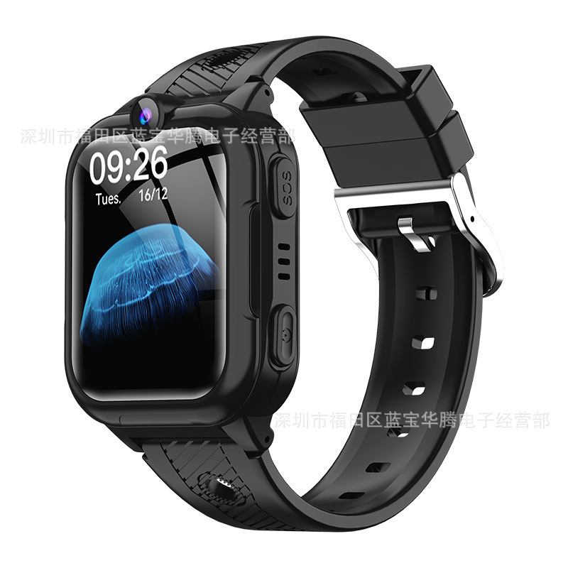 Cross-border foreign trade Y28 children's smartwatch, smart GPS positioning, 4G video, photo, call, waterproof, multi-language Specification drawing