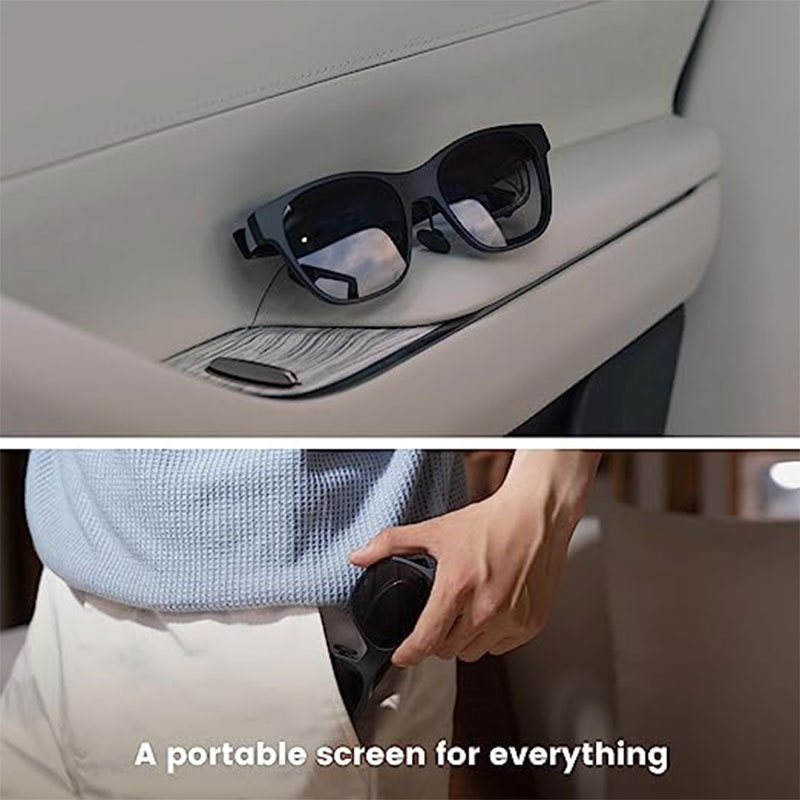 XREAL Nreal Air Smart Glasses, ar Glasses, vr Glasses, Portable Viewing glasses, Giant screen Viewing Specification drawing