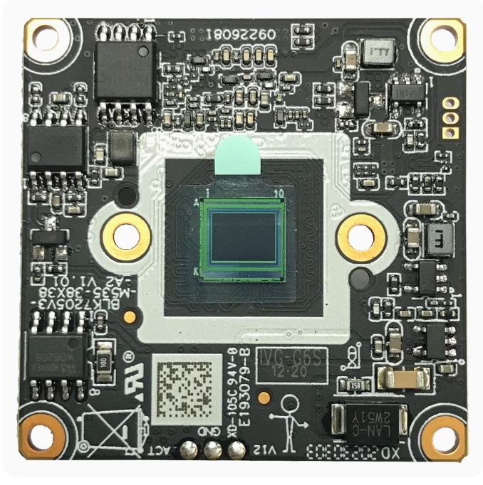 Xiongmai G6S high-definition 6-megapixel monitoring module MX335 module black light network camera chip v300 details Picture