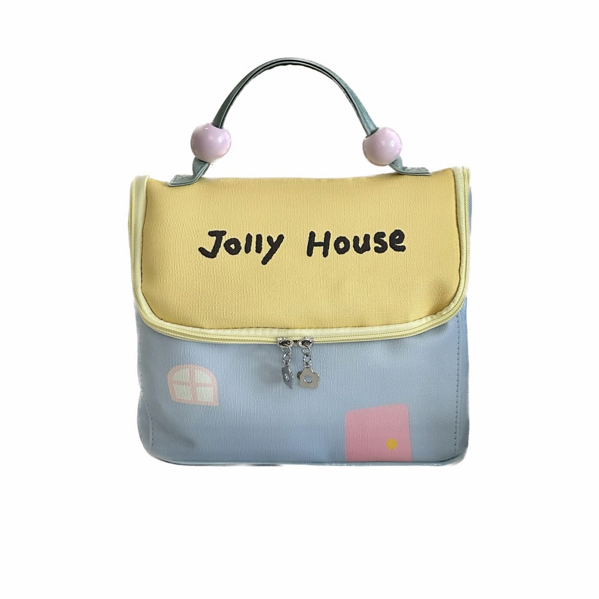 Small house makeup bag, large-capacity portable travel storage bag for women, high appearance level girls' handbag, travel bag wholesale Item Picture