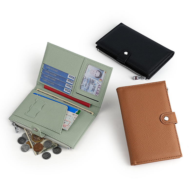 New puRFID ultra-thin multi-functional passport and document bag for women, new air ticket holder, passport and document wallet storage bag Application Scenario