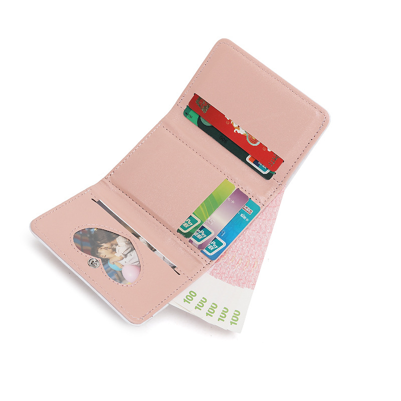 Mini wallet for ladies, Xiaomi big-eared Dog at 30% off, multi-functional wallet for students, portable grid card case, driver's license case Application Scenario