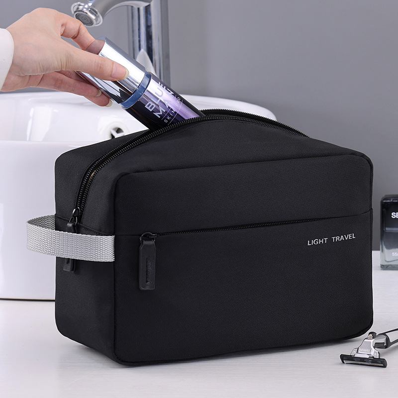 Business travel toiletry bag, portable makeup bag for business trips, storage bag, digital bag, outdoor waterproof bag, sports swimming bag details Picture