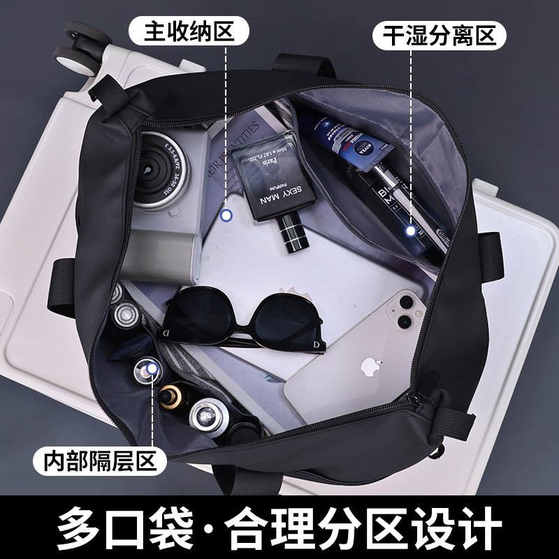 New cross-border travel bags, high-end large bags, large-capacity travel luggage bags, fitness, sports and yoga bags Application Scenario