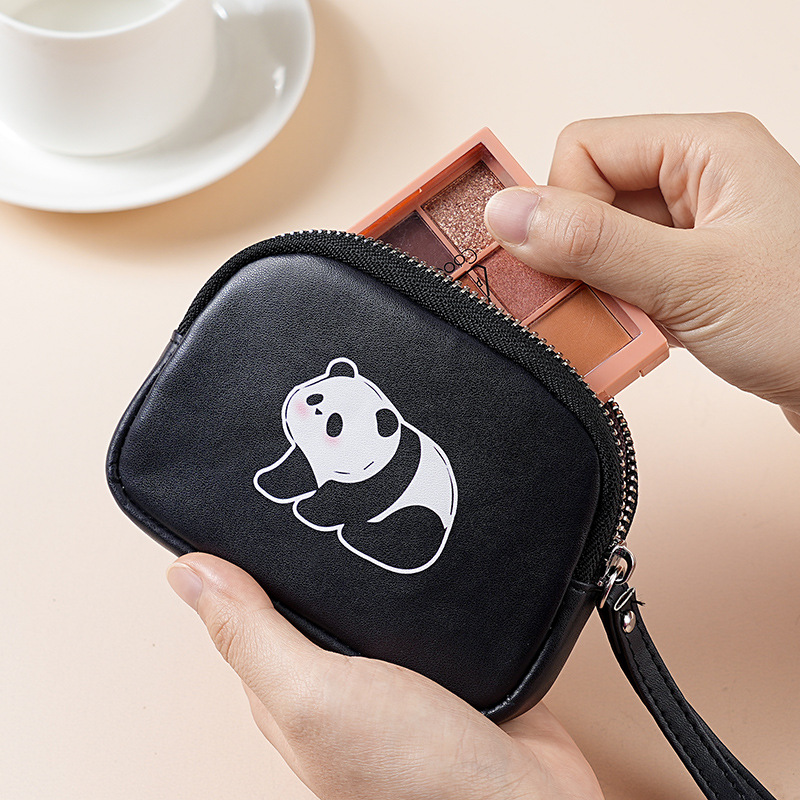 Ailun Fashion Soft Plastic Cartoon Coin Purse Zipper Square coin purse Soft plastic portable storage Bag Large quantity and favorable price Specification drawing
