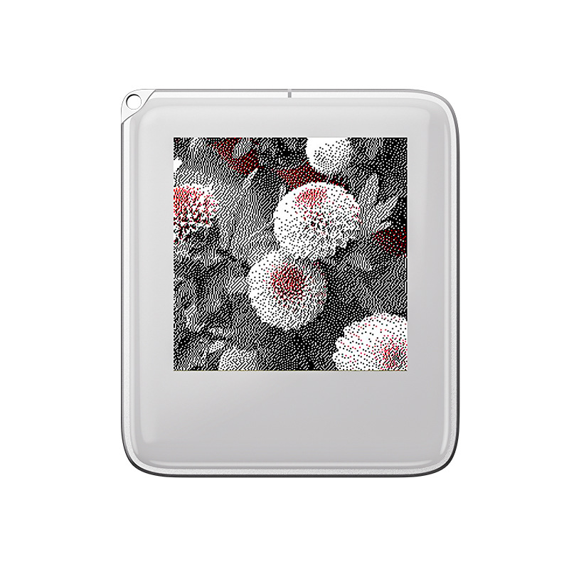Compatible with Apple Airtag protective case, NFC powerless smart display, NFC passive three-color ink screen Item Picture