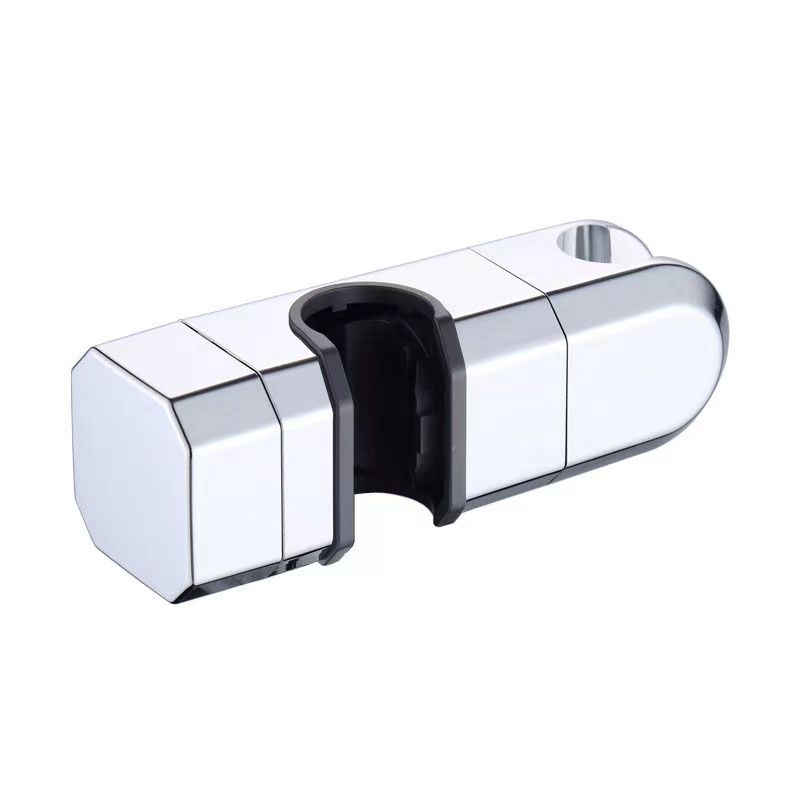 Foreign trade non-drilling showerhead bracket, sliding sleeve, fixed seat, bathroom square middle fork shower head, rain lift rod accessories full figure
