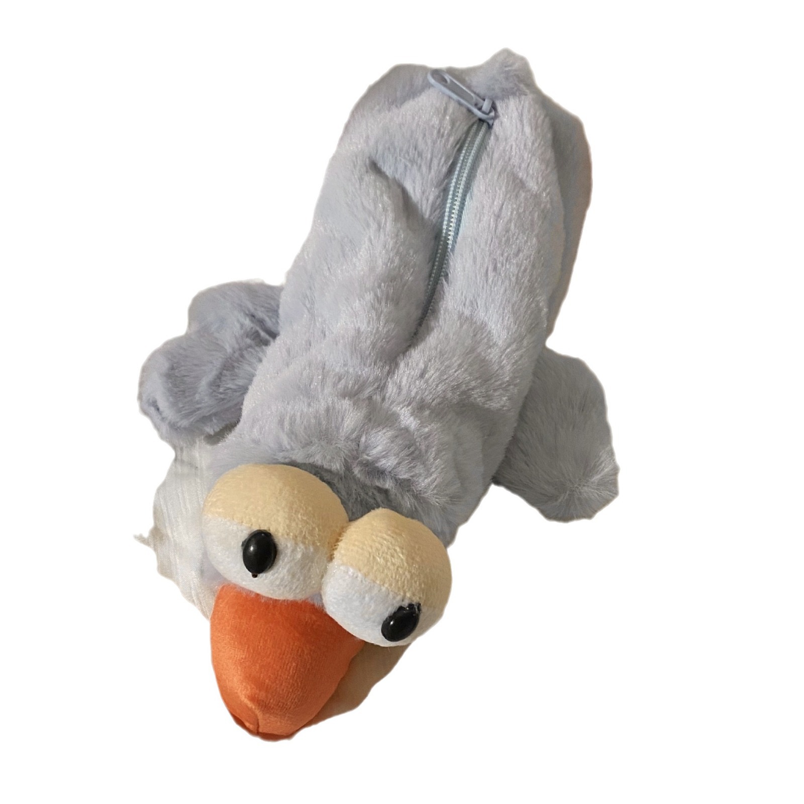 Japanese-style cartoon bird plush pen case, cute animal soft and adorable, healing doll pen case, student stationery storage bag Item Picture