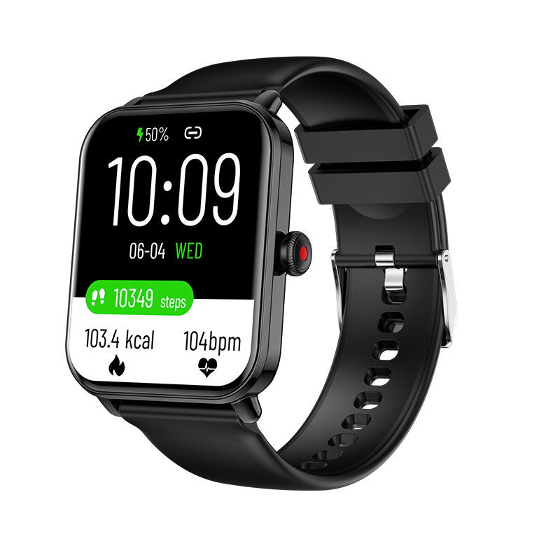 The new cross-border product NY39 smartwatch features Bluetooth calls, IP68 water resistance, heart rate, blood oxygen, sleep monitoring, and message alerts full figure