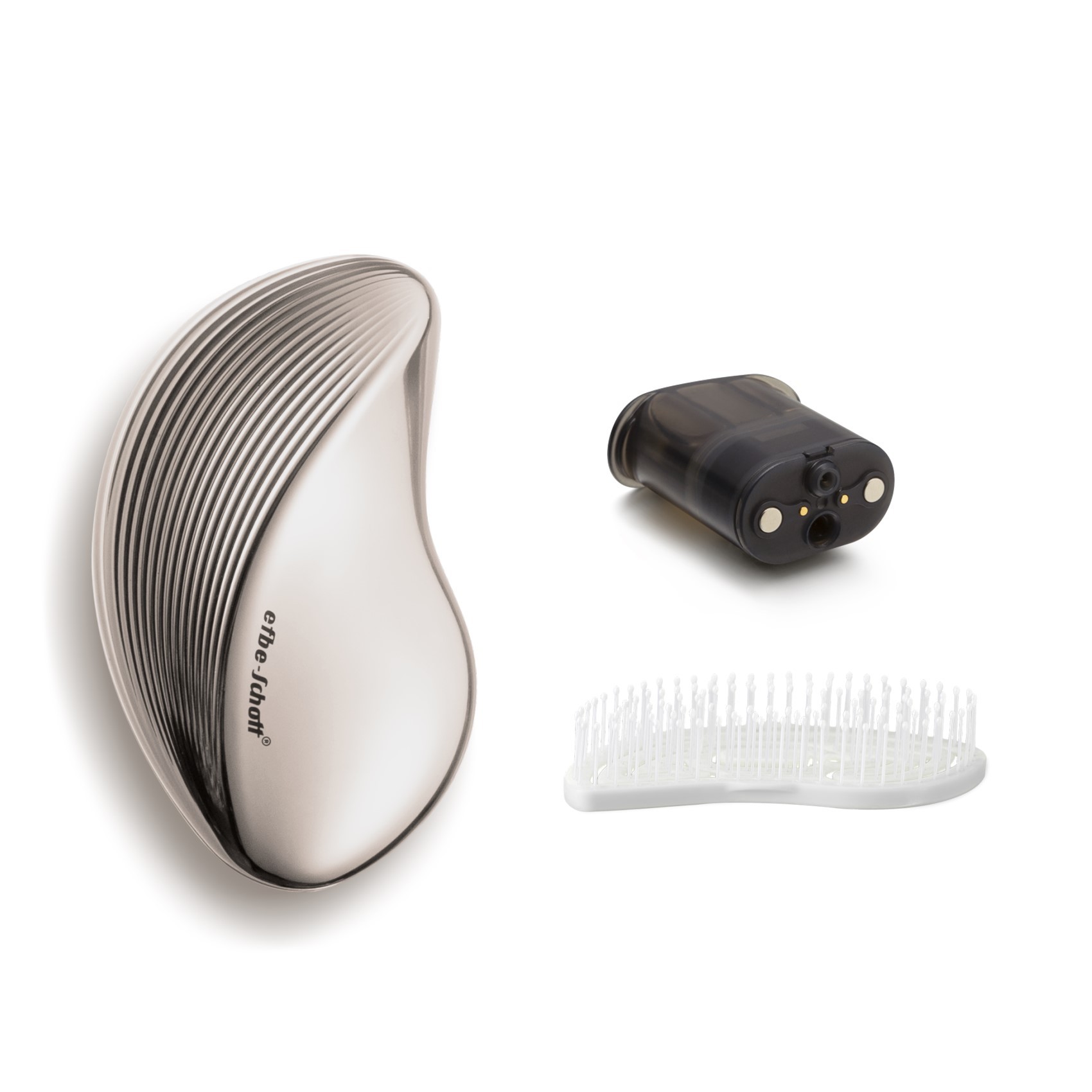 Efbe Schott Fubo Mist Hair Care Device Portable Electric Comb Scalp Massage Application Scenario
