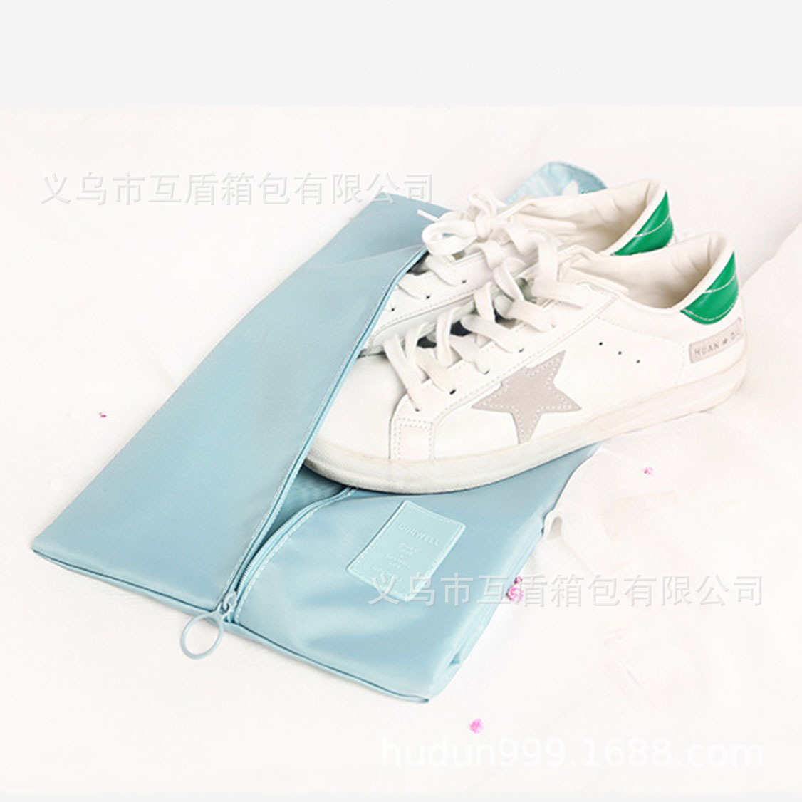 Travel splash-proof shoe bag storage bag, portable sports shoes, basketball shoes, hand-carry household dust-proof and moisture-proof storage bag details Picture