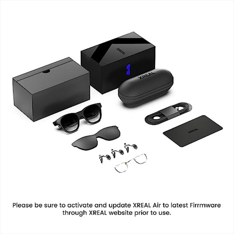 XREAL Nreal Air Smart Glasses, ar Glasses, vr Glasses, Portable Viewing glasses, Giant screen Viewing details Picture