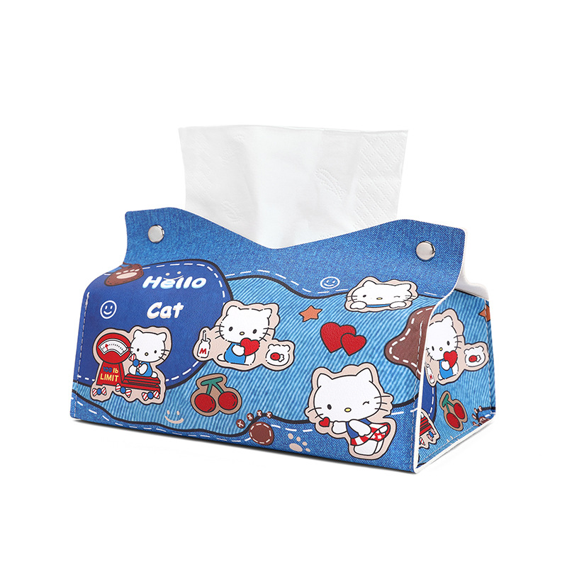 Ailun's new ins home living room car creative paper box, cute tissue paper, cartoon tissue paper pack, tissue paper box Item Picture