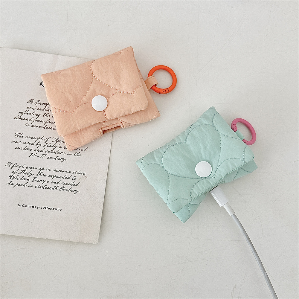The new 41261 ins Bluetooth earphone case for Apple AirPods is a cute soft case for earphone storage and protection Application Scenario