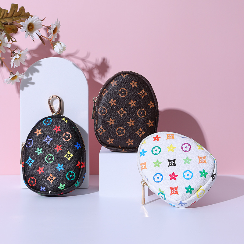 The 2024 new mini, compact and multi-functional car carry-on card case for women is a two-in-one coin purse storage bag full figure