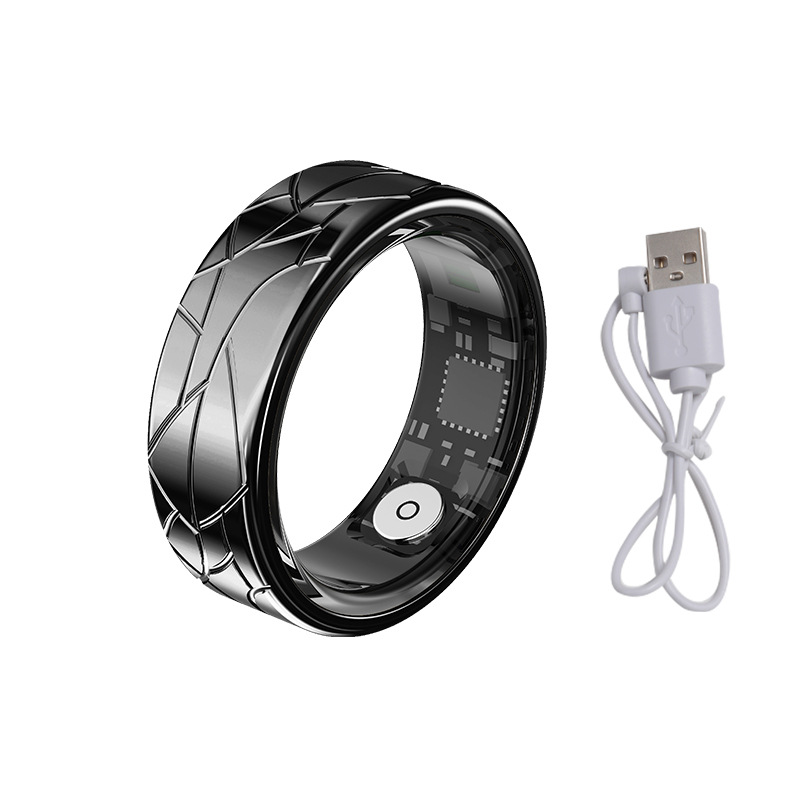 Heart rate blood oxygen sleep monitoring smart ring brush TK Specification drawing