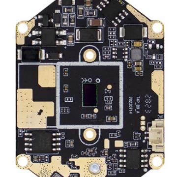 The Ruishi T4P network monitoring module features a 5-megapixel high-definition chip for vehicle shape detection and human shape detection Specification drawing