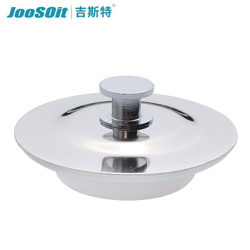 Bathtub drain plug, universal laundry sink water-blocking cover, stainless steel drain plug for bathtub, special accessory for drain Specification drawing