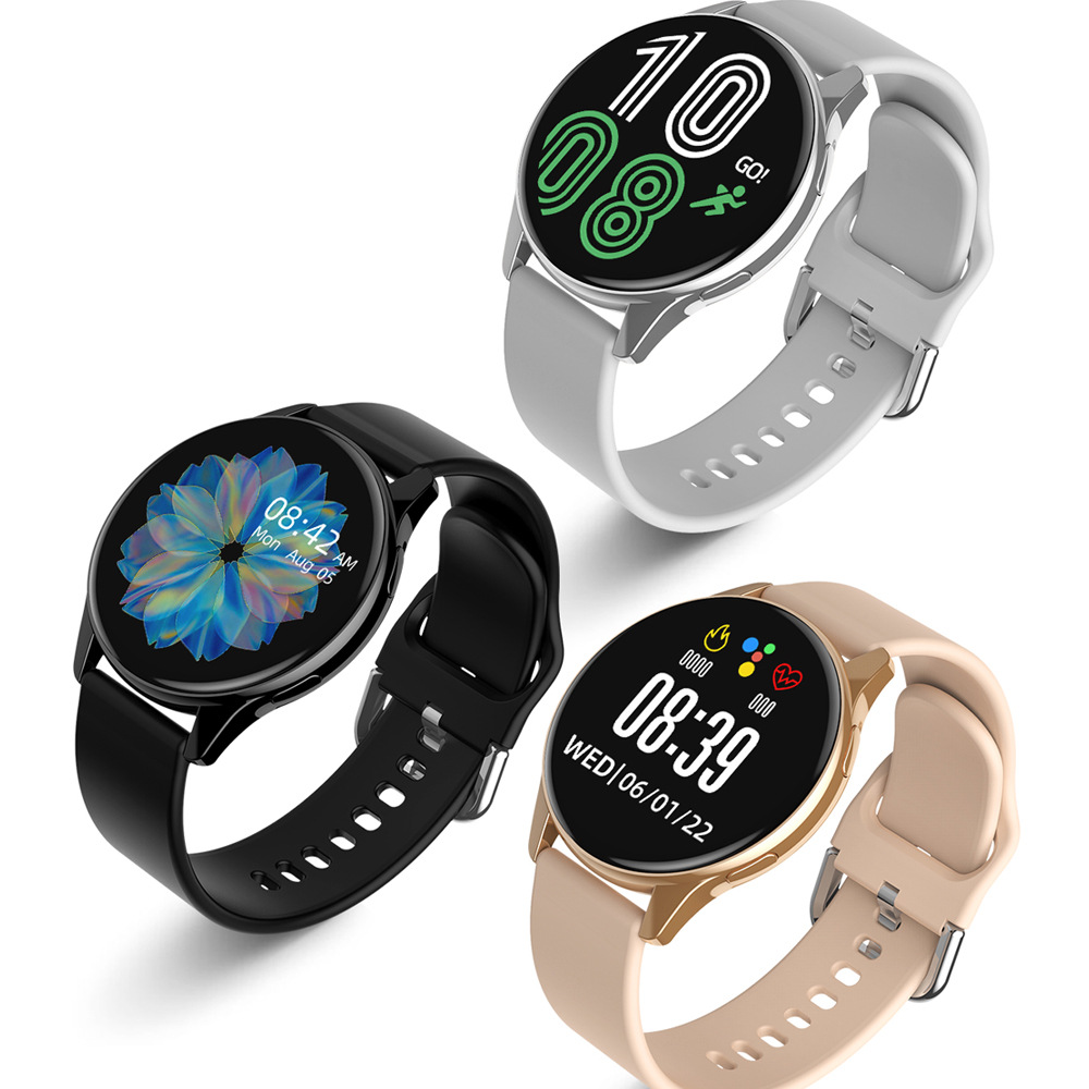 Cross-border running volume T2pro smart round screen watch Bluetooth call information notification Exercise record men's and women's watch details Picture