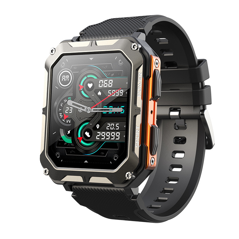 C20PRO smartwatch heart rate, Bluetooth call information push, smart bracelet, sports watch one-piece consignment details Picture