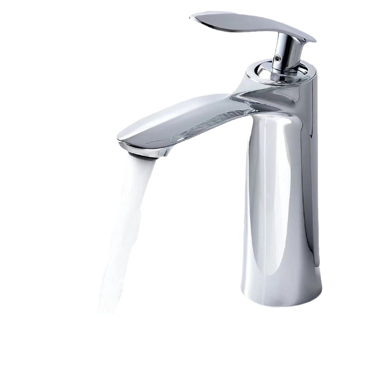 All-copper cold and hot water washbasin, washbasin faucet, bathroom washbasin, countertop, household face sink, washbasin, faucet Item Picture