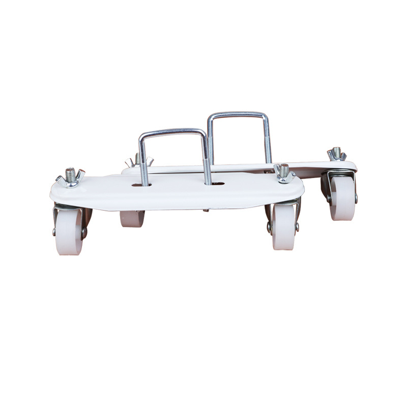 Cross-border manufacturer's direct supply of static casters, radiator floor bracket base, plastic universal wheels, durable, anti-slip, specially designed Item Picture