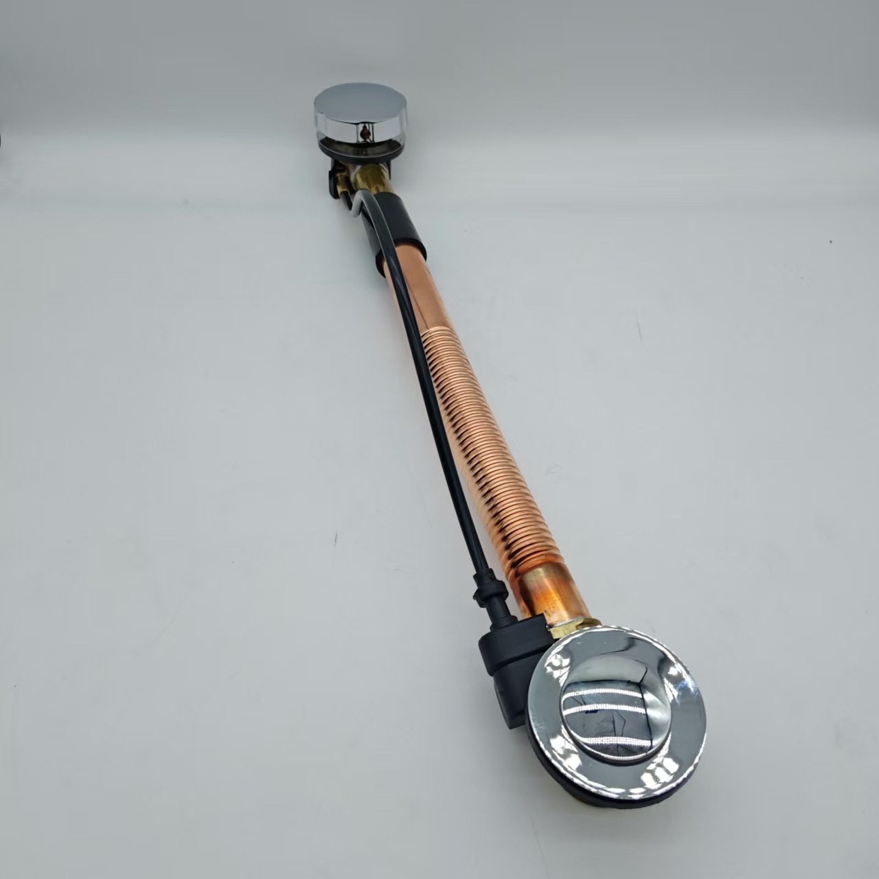 Special drainage accessories for mop sinks, bathtub rotary drainage, all-copper drain, integrated mop sink accessories full figure