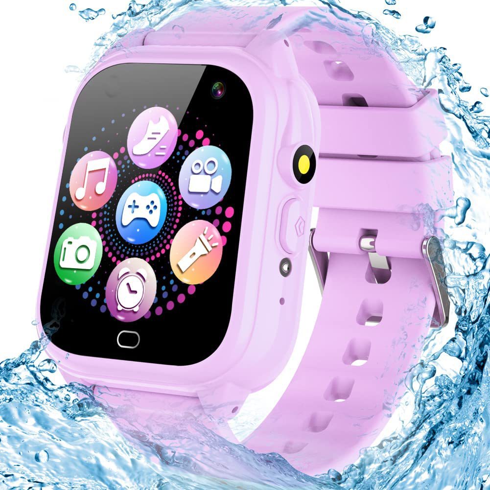 The D05 children's waterproof smartwatch comes with a 26-game high-definition camera and a 1.44-inch touch screen for step counting full figure