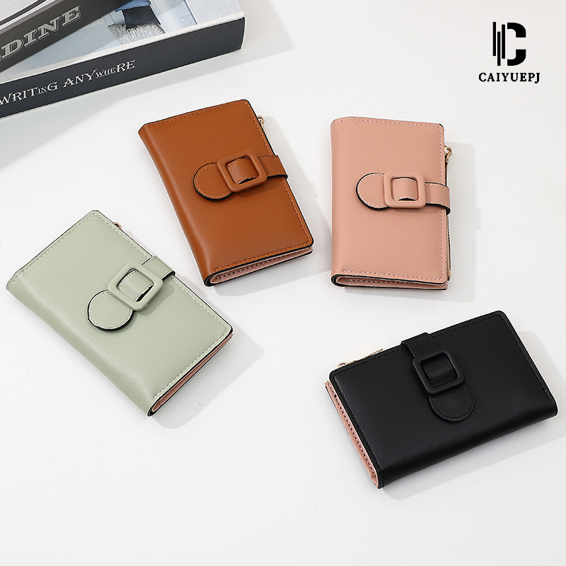 A new cross-border small wallet with a unique, high-end and fashionable style. It features a lychee pattern long wallet for women and a large capacity full figure