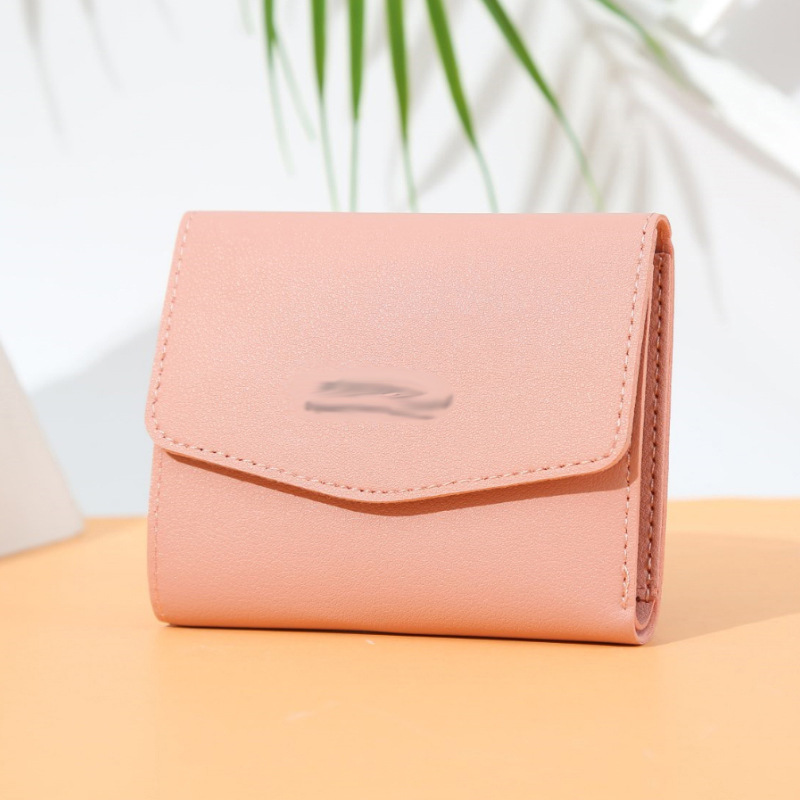 Women's short wallet 2020 new Korean version wallet, leather coin purse, small wallet, PU, 30% off purse Application Scenario