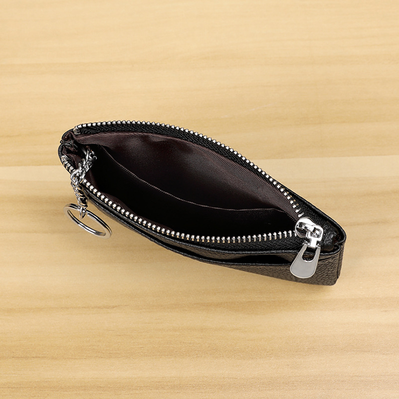 New short ladies' wallet, Japanese-style coin purse, cross-border INS coin purse, simple and large-capacity zipper Specification drawing
