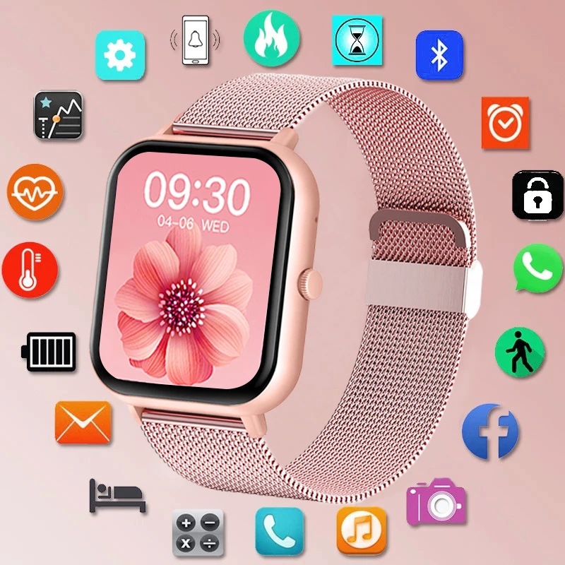 ZL54C Smartwatch 2024 New Model AI Voice Assistant Sports Mode Bluetooth Call ZL54C Smartwatch full figure