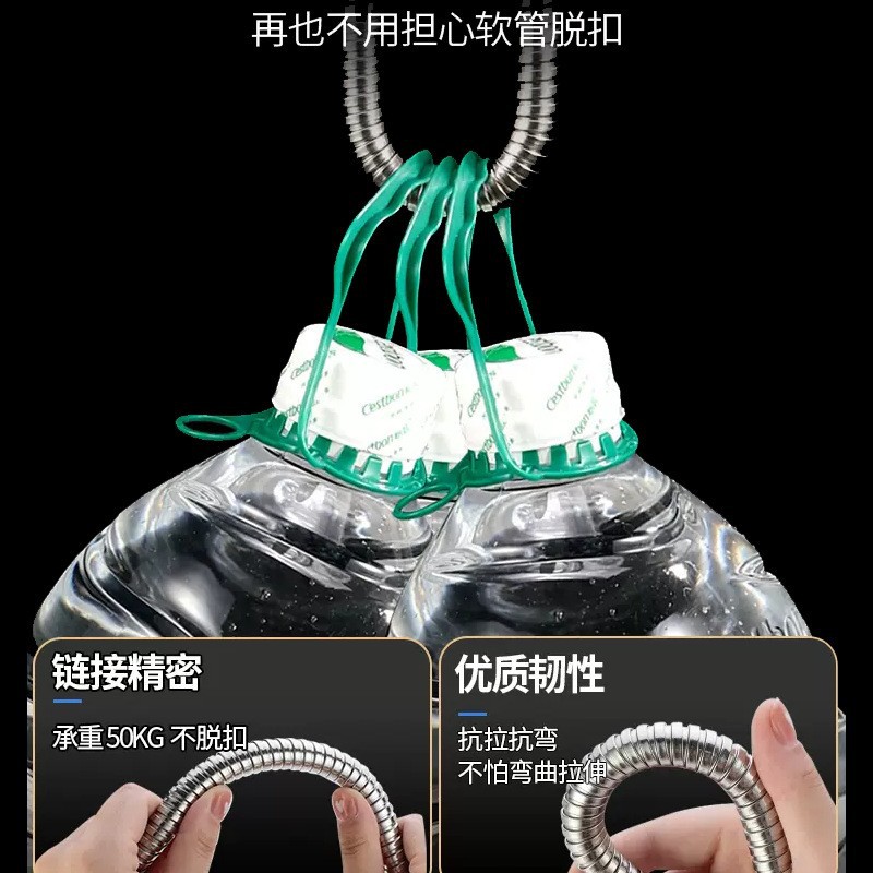 Showerhead hose manufacturer's direct delivery of household water pipes, shower hoses, pvc water pipes, non-bending and knotting, universal explosion-proof pipes Application Scenario