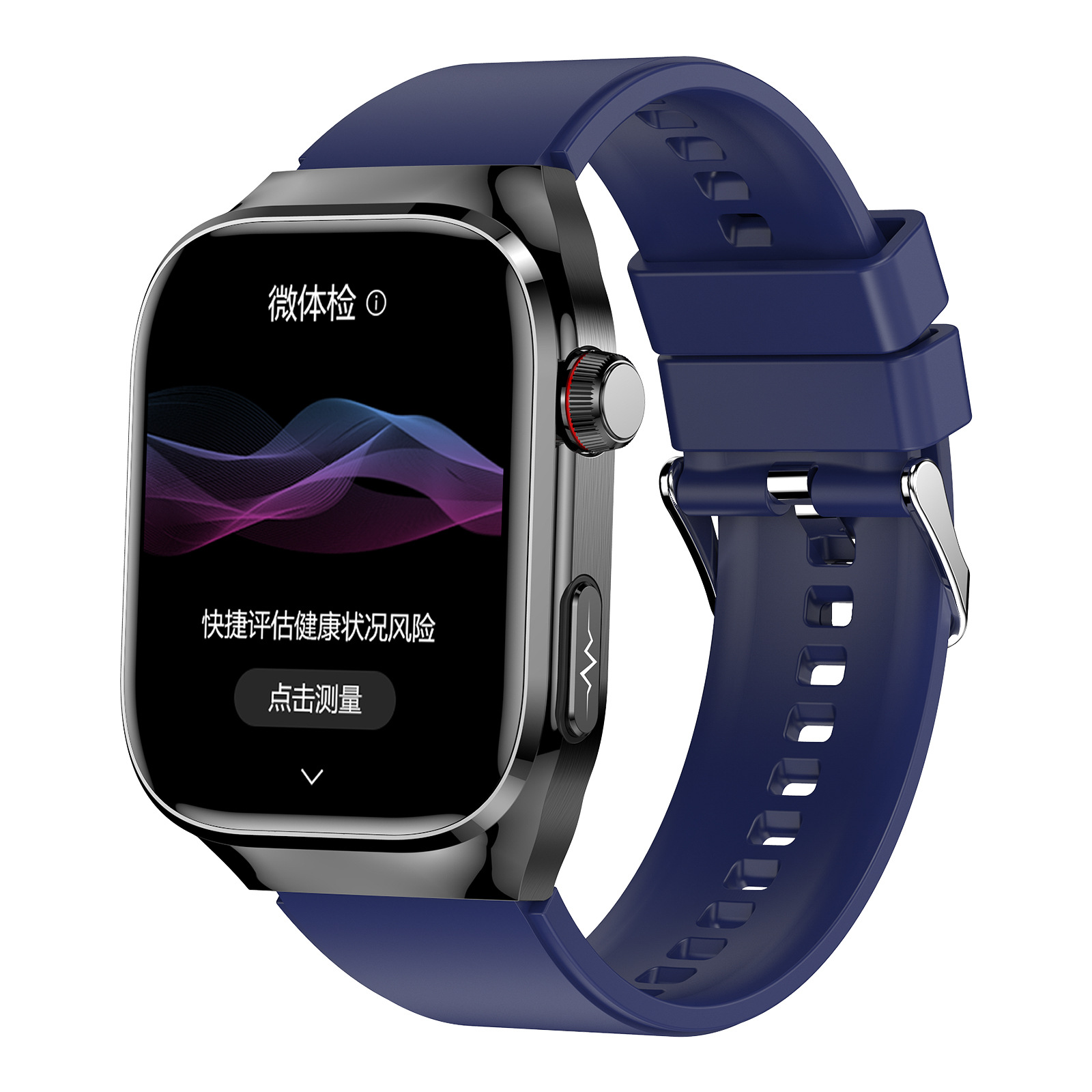 tk16 smartwatch Bluetooth call, electrocardiogram, health monitoring, body temperature, heart rate, sleep monitoring, tk16 remote control Specification drawing